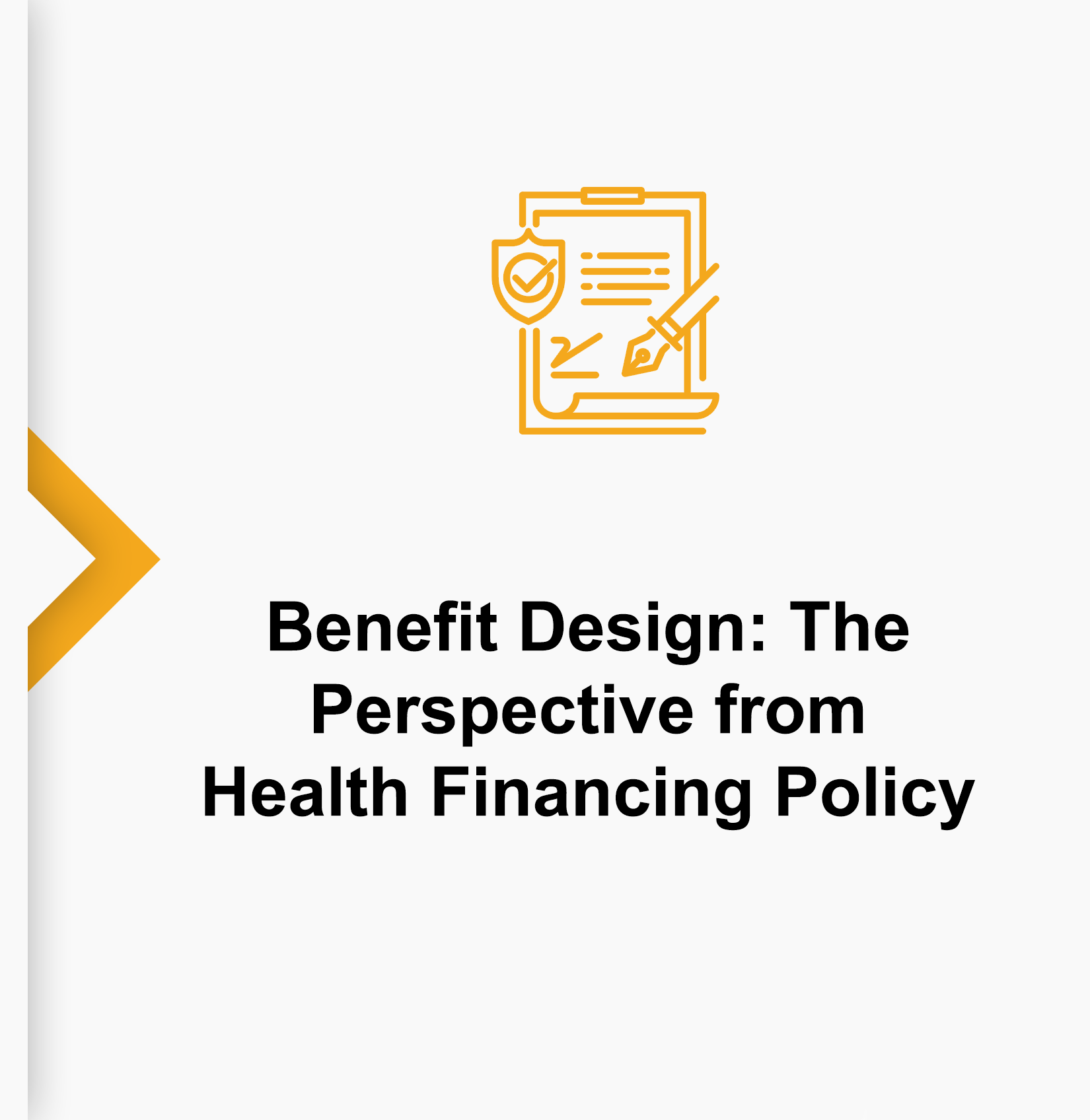 Benefit Design