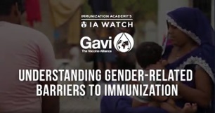 Understanding Gender-related Barriers to Immunization Understanding Gender-related Barriers to Immunization