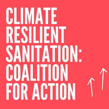 CRS coalition Climate-resilient sanitation coalition logo