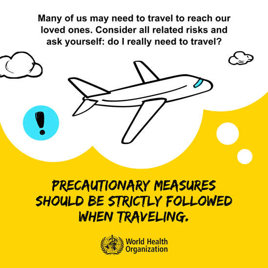 Social gathering 5 Precaution when travelling