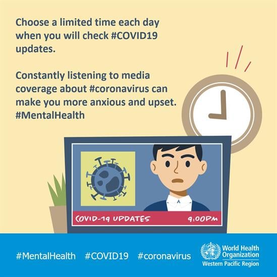 COVID-19 infographic Infographic of text